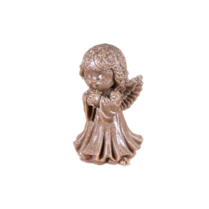 An agel little girl figurine made from cremated ash